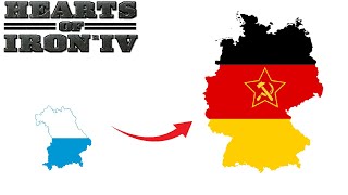 Uniting Germany with Bavaria HOI4 Götterdämmerung [upl. by Schear]