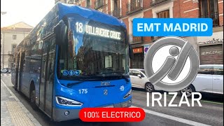 EMT MADRID 175  Irizar IeBus versión 01 [upl. by Hickey]