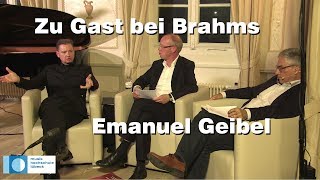 Zu Gast bei Brahms Emanuel Geibel Bästlein Wißkirchen [upl. by Drahnreb]