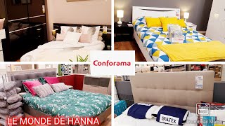 CONFORAMA 1410 LES CHAMBRES ARMOIRES CHEVETS COMMODES [upl. by Sosthena]