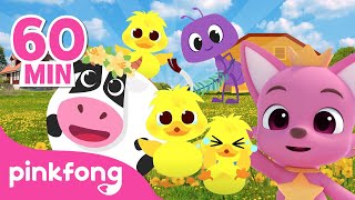 Sing Along with Farm Animals and more  Compilation  Fun Rhymes for Kids  Pinkfong Baby Shark [upl. by Fatma]