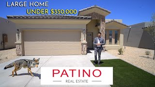 ❤️❤️Top Affordable Builder in Las Cruces NM  Modern Homes Under 350K  Patino Real Estate [upl. by Bisset214]