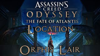 Assassins Creed Odyssey The Fate of Atlantis  Orphis Lair Mourning Fields Location [upl. by Aihselef]