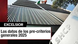 PreCriterios Generales 2025 aumento significativo en el gasto público [upl. by Merkley]