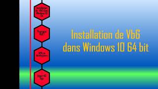 Comment installer visual basic 6 VB6 dans windows 10 64 bits vb6 vb [upl. by Kobylak316]