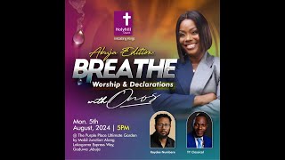 BREATHE with ONOS Abuja Edition  Worship amp Declarations [upl. by Rhodes371]