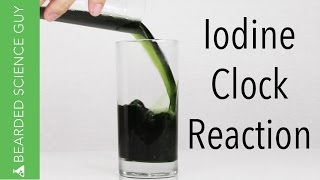 Make the Iodine Clock Reaction Chemistry [upl. by Nesnaj]