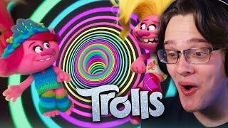 TROLLS BAND TOGETHER Official Trailer 2 REACTION [upl. by Leggat878]