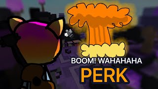 How to get BOOM WAHAHAHA Perk and Review Critical Tower Defense [upl. by Emerald]