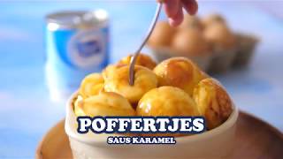 Resep Poffertjes Saus Karamel  Frisian Flag Kental Manis [upl. by Siddon]