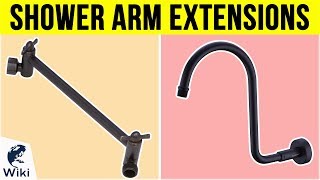 10 Best Shower Arm Extensions 2019 [upl. by Ynnam915]