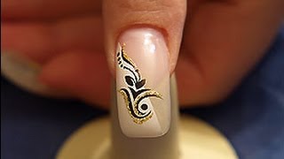 Airbrush nail art step by step guidance 067 from wwwairbrushnaildesigncom [upl. by Anaehr]