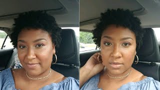 Comb Coils How I coil my short hair [upl. by Brasca289]