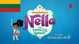 Nella The Princess Knight La Princesa Valiente intro Opening Lithuanian  Lituano TV8  Lietuvių [upl. by Fitzsimmons]