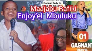 😃venez voir comment Enjoyel le 1er gagnant de Maajabu Rafiki a été accueilli dans son quartier 🥳👏 [upl. by Larissa]