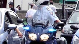 Yamaha FJR 1300 Motorcycle Gendarmerie Police [upl. by Llehsar]