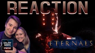 Galaxy Geeks React Marvel Studios’ ETERNALS 2021  Final Trailer Reaction amp Breakdown [upl. by Sofer585]