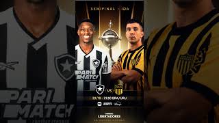 Hoy Botafogo vs Peñarol [upl. by Atterual321]