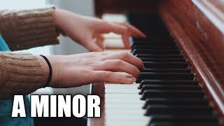 Deep Piano Backing Track A Minor [upl. by Emelina]