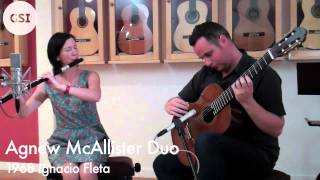 Agnew McAllister Duo 1968 Ignacio Fleta Classical Guitar at Guitar Salon International [upl. by Prissy]