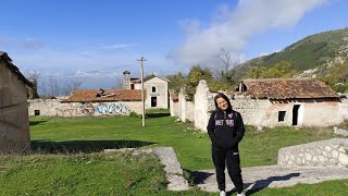 SCOPRIAMO UN paese ABBANDONATO nel bosco IN ABRUZZO [upl. by Munt45]