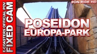 Poseidon  Europa Park  OnRide POV Parc dAttraction  Allemagne [upl. by Arihsay]