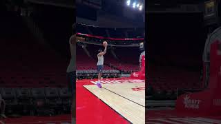 Harden Getting Ready in Houston 💪  LA Clippers [upl. by Nolava]