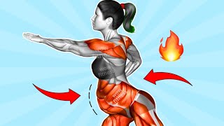 How to LOSE BELLY FAT in 7 days Belly Waist amp Abs ➜ 30 minute STANDING Workout  100 GUARANTEED [upl. by Hcirdla]