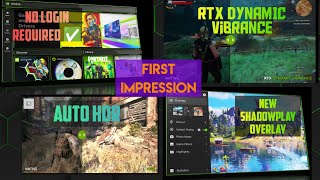 FIRST IMPRESSIONSREVIEW ON THE NEW NVIDIA APP ALL IN ONE RTX DYNAMIC BOOST AUTO HDR AND MORE [upl. by Brelje935]