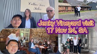 Jenky Vineyard in South Australia Visiting [upl. by Neitsirk]