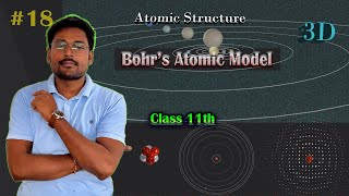 Bohrs Atomic Model  3D [upl. by Ferree]