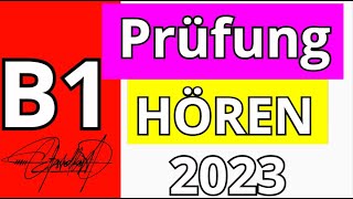 GAST  B1 Prüfung  Hören Übungssatz  GAST DTZ 2023 [upl. by Plerre]