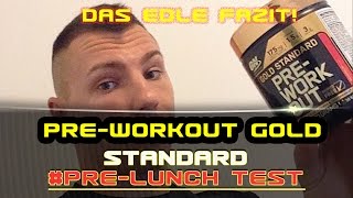 PreLaunch Testurteil ON Gold Standard PreWorkout  Das edle Fazit DanielGildner com [upl. by Rubina]