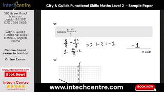 City amp Guilds Functional Skills Maths Level 2  Complete Past Paper Walkthrough  Pass Your Exam [upl. by Gaughan756]