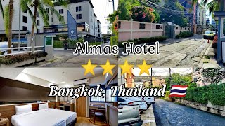 Almas Hotel  4STAR Hotel  Bangkok  Thailand  Ramkhamhaeng  BKK  vlog [upl. by Wilinski]