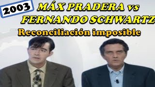 La ruptura y mal reencuentro entre Máximo Pradera Fernando Schwartz y los de Lo Más Plus 2003 [upl. by Atinra]