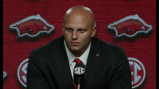 Landon Jackson at SEC Media Days 2023 [upl. by Nesnar]