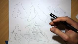 Tips and tricks for designing and sketching letters [upl. by Auginahs]