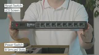 SMSEagle MHD Unboxing  Advanced SMS Gateway for Critical Communications [upl. by Norbie318]