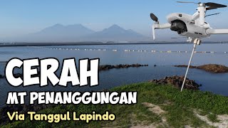 Pemandangan Gunung Penanggungan Di Tanggul Lumpur Lapindo 2024  Drone Vlog [upl. by Naleek378]