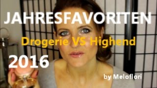 Dauerwerbesendung Jahresfavoriten 2016 dekorative Kosmetik I Highend vs Drogerie [upl. by Aidan353]