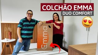 Colchão EMMA DUO COMFORT [upl. by Aikcir]