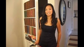 How to Build a Secret Bookcase Door  DIY [upl. by Desirae390]