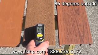 Decking Heat Test Comparison [upl. by Rhoads]