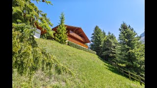 SALE IN PROGRESS  Les Diablerets  High standing 6 bedroom chalet with panoramic views svendutoit [upl. by Naimad98]