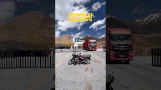 P1 Going to Khunjerab Pass from Sost on a CD 70 travel solo minivlog [upl. by Marfe]