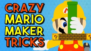 How Super Mario Maker 2 Players Use Pipes Mushrooms And Luigi To Make Mario Travel Through Time [upl. by Birdt]