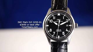 IWC Mark XVI 325501 [upl. by Nair]