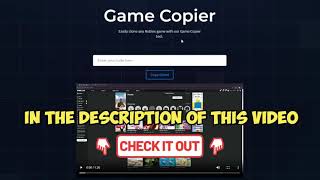 How to Copy Games on Roblox in 2024 Works on Copy locked Games Working Method 2024 2025 [upl. by Persons333]