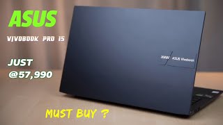 Asus Vivobook Pro 15 Ryzen 5 5600h RTX 3050 Unboxing amp Review  Hemant TechTalks [upl. by Eiznek311]